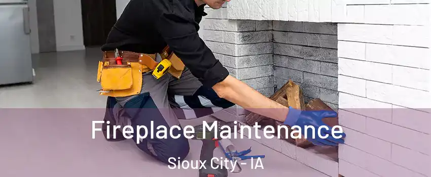  Fireplace Maintenance Sioux City - IA
