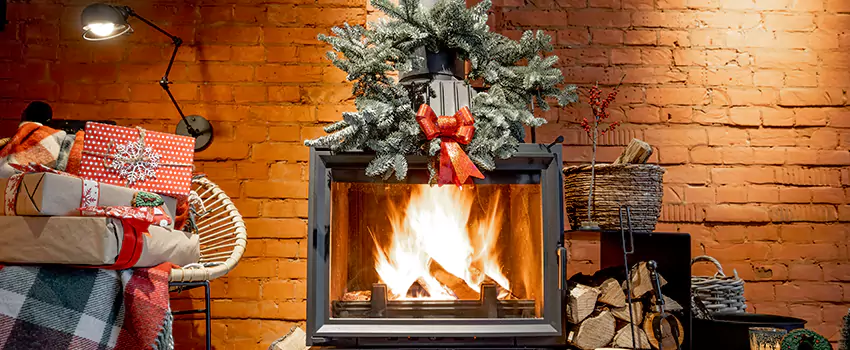Travis Industries Linear Gas Fireplace Installation in Sioux City, Iowa