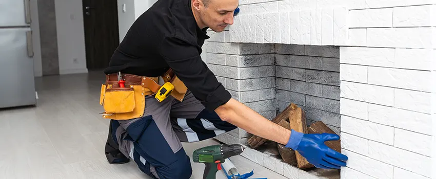 Fireplace Damaged Damper Frame Repair Services in Sioux City, Iowa