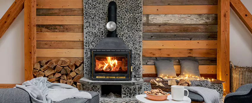 Thelin Hearth Products Direct Vent Gas Stove Fireplace Inspection in Sioux City, Iowa