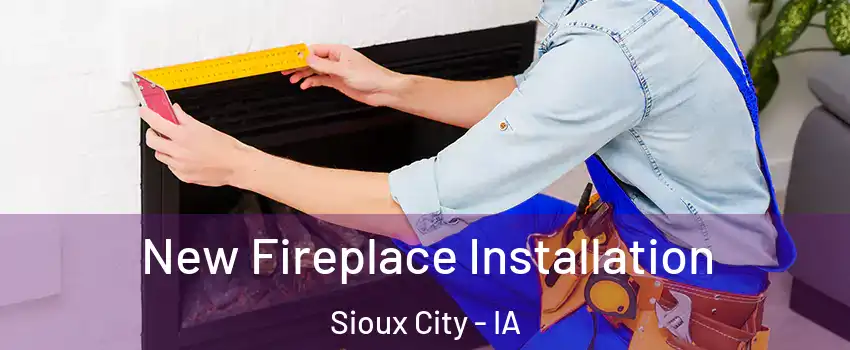  New Fireplace Installation Sioux City - IA