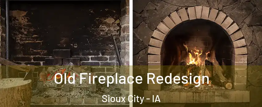  Old Fireplace Redesign Sioux City - IA