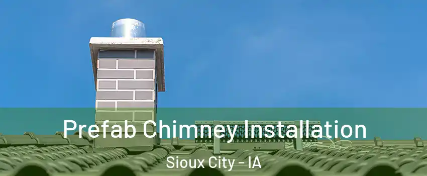  Prefab Chimney Installation Sioux City - IA