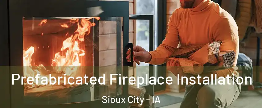  Prefabricated Fireplace Installation Sioux City - IA