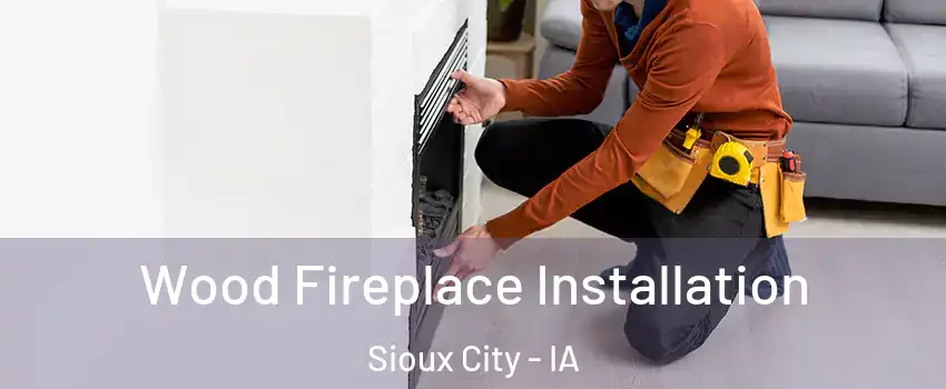  Wood Fireplace Installation Sioux City - IA
